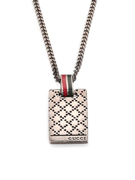 gucci herren schmuck|authentic Gucci necklace.